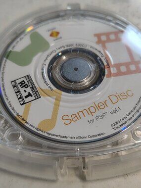 (2005) Sampler Disc Vol.1 PSP UMD Disc Refurbished Working & Tested